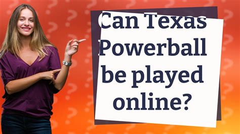 can powerball be played online.